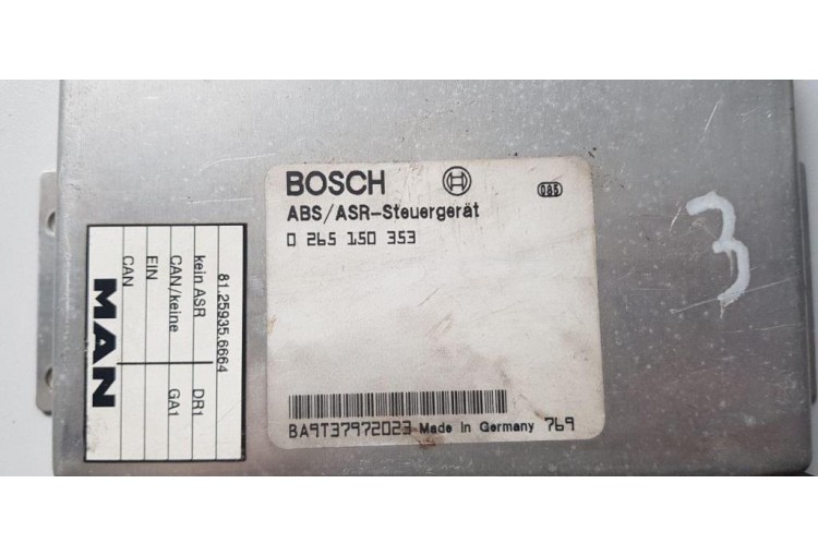 Блок управления ABS MAN TGA 2000-2008 2003