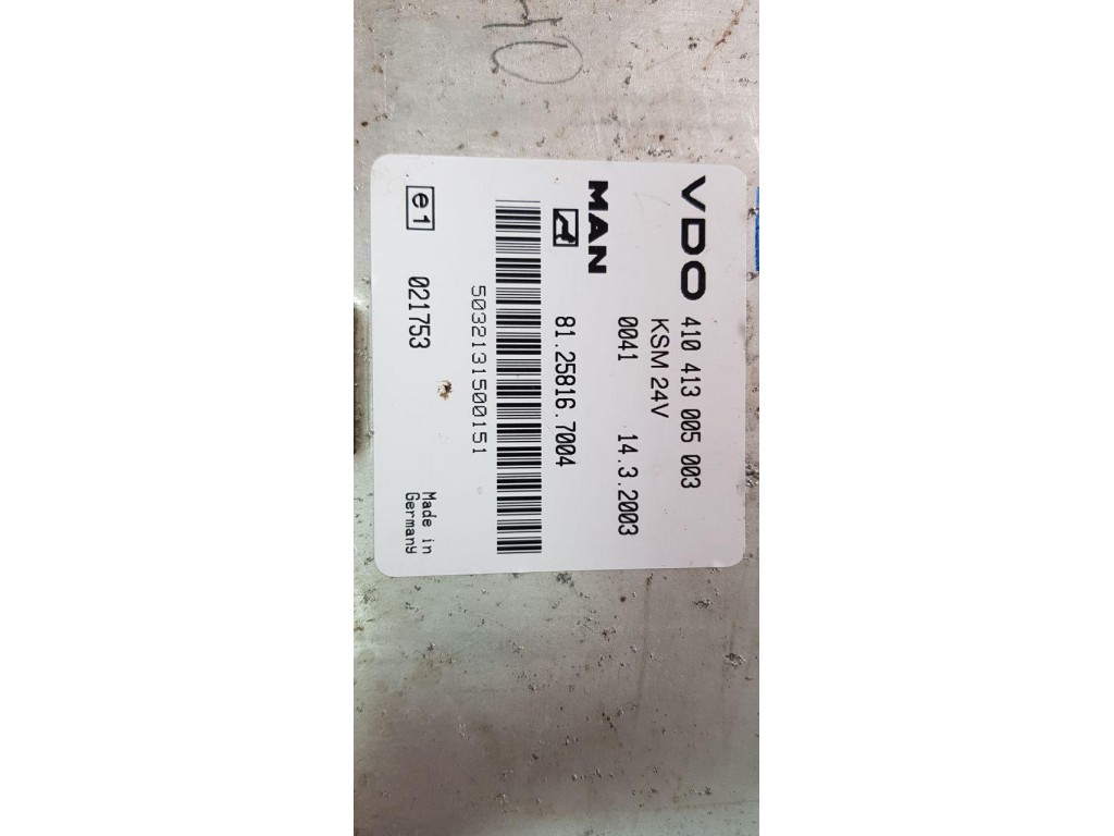 Блок управления ЭБУ MAN TGA 2000-2008 2003