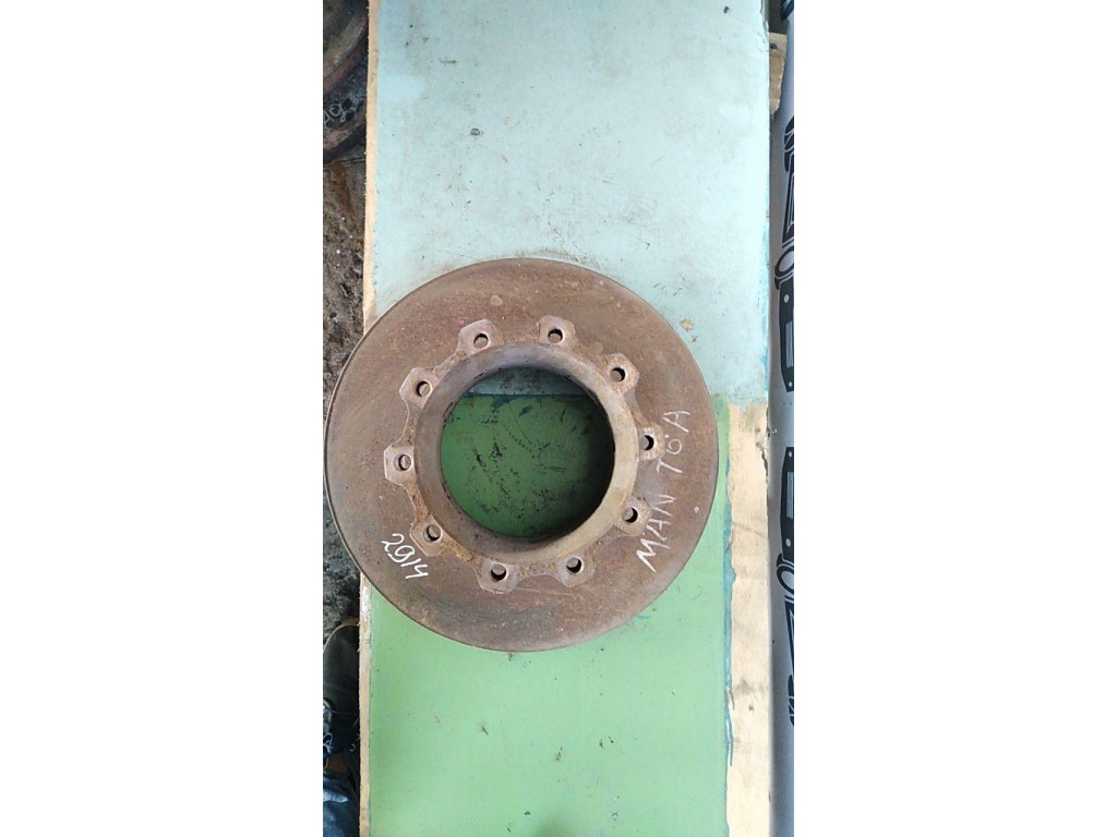 Диск тормозной передний вентилируемый MAN TGA 2000-2008 2003