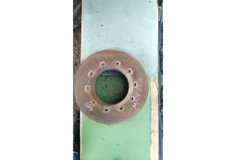 Диск тормозной передний вентилируемый MAN TGA 2000-2008 2003