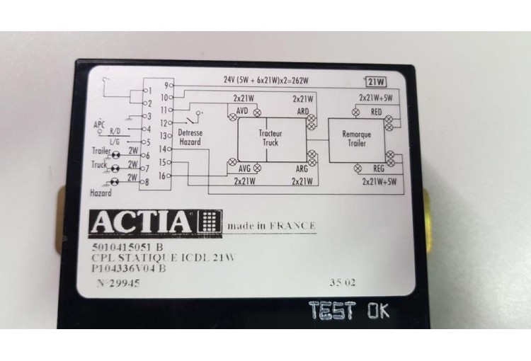 Реле поворотов Renault Magnum Mack 2001-2005 2003